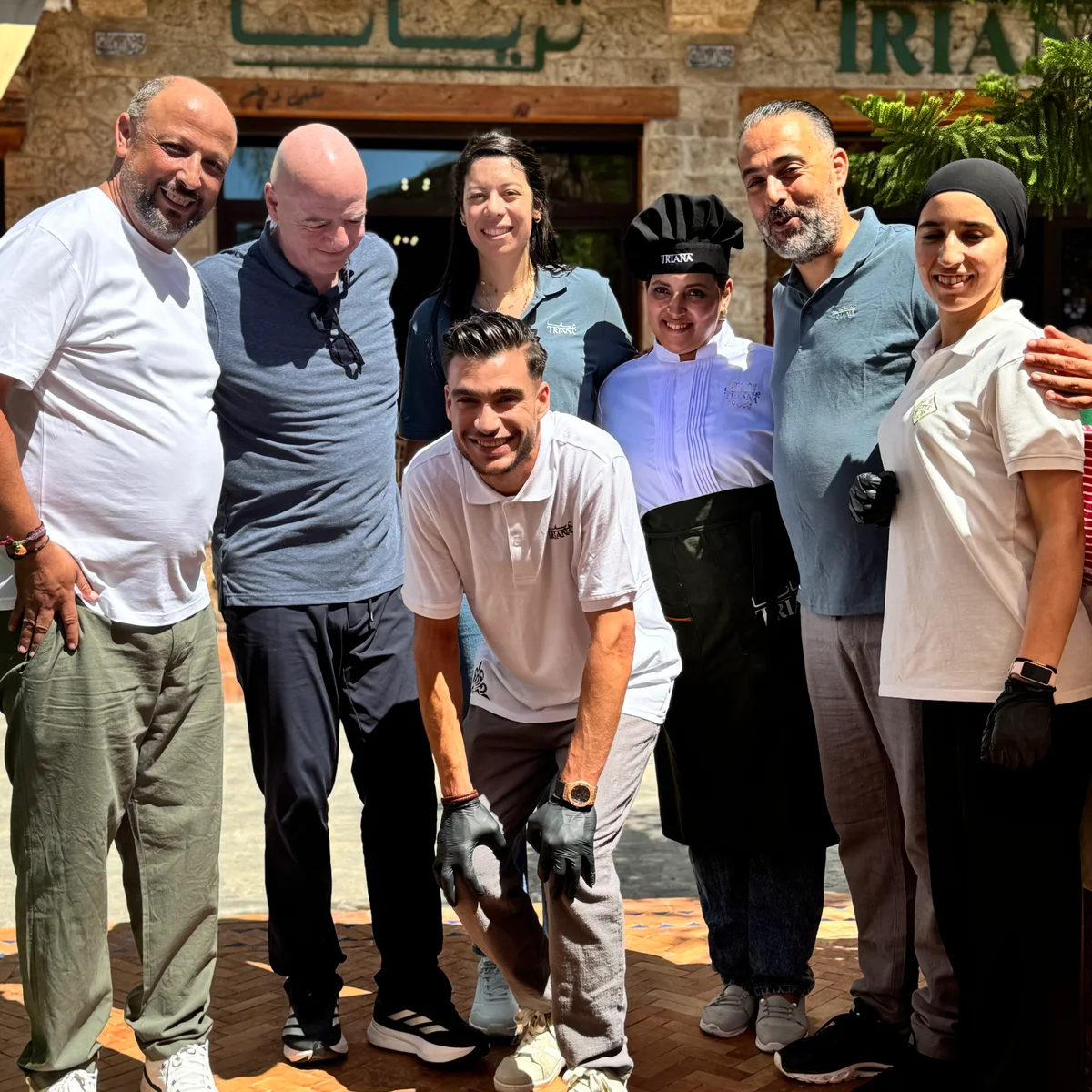 FIFA President Gianni Infantino at Chefchaouen