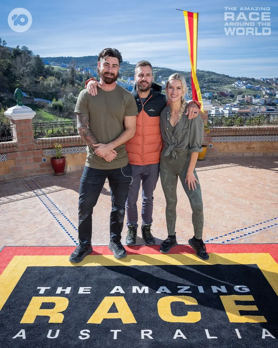 The Amazing Race Australia at Triana Restaurant in Chefchaouen